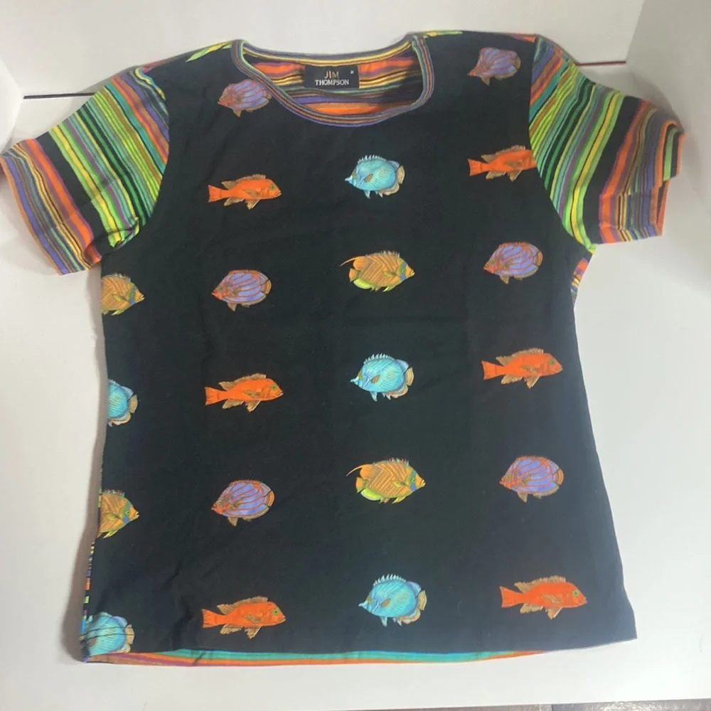 Jim Thompson fish shirt - Picture 1 of 8